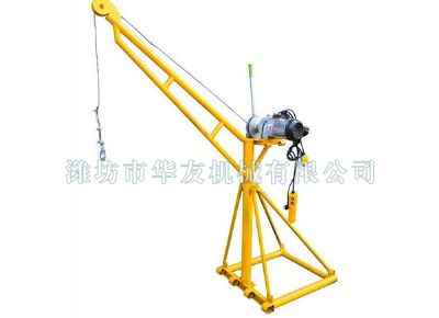 點(diǎn)擊查看詳細(xì)信息<br>標(biāo)題：濰坊華友機(jī)械建筑小吊機(jī) 閱讀次數(shù)：5877